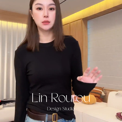 林肉肉【简约修身长袖】