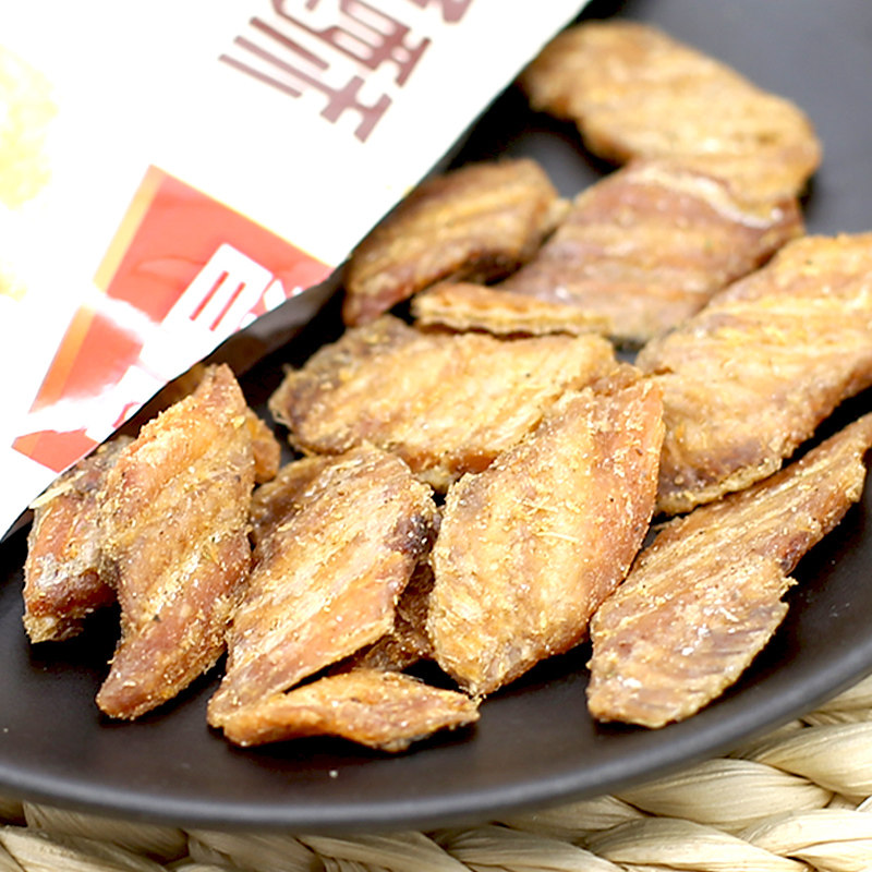 香海带鱼酥温州特产酥的带鱼干香烤海鲜小吃500g香脆即食零食1斤