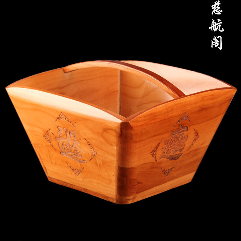 桃木斗桃木升摆件日进斗金木斗 米斗居家店铺摆设装饰品礼品
