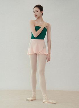 Ruisky经典A字版型芭蕾舞小纱裙 弹力系带练功裙 搭Yumiko DM JAC
