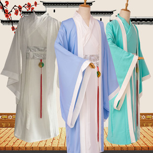 古装汉服男仙气公子古风飘逸交领长袍日常写真服影视剧同款帅气衫