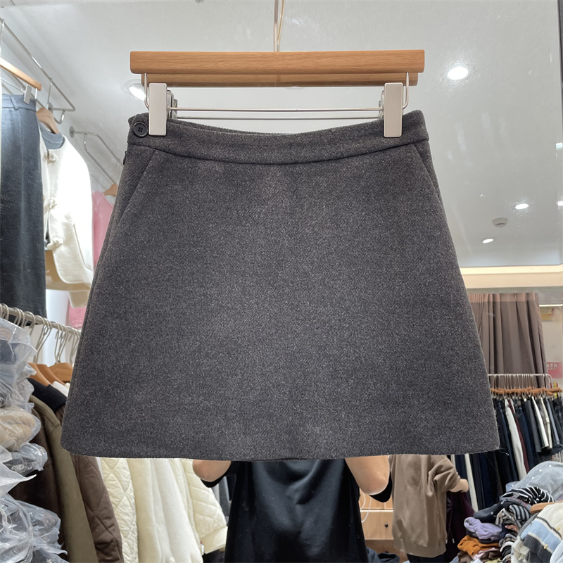 短裙A字通勤防走光半身裙