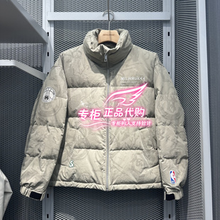 6905571220069 E11 杰克琼斯NBA联名雄鹿队休闲羽绒服 225112019