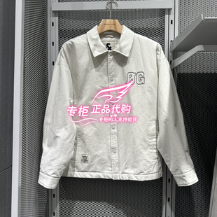 6905571204298 C43 杰克琼斯简约舒适字母刺绣休闲棉服 224409047