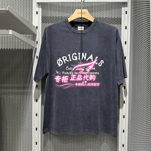 6905571282326 E40 杰克琼斯T恤水洗质感植绒胶印短袖 225301139