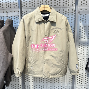 6905571303427 E11 杰克琼斯NBA联名时尚 刺绣保暖羽绒服225423052