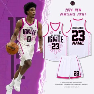 新款G联赛篮球服定制美式球衣套装学生比赛训练篮球队服男运动