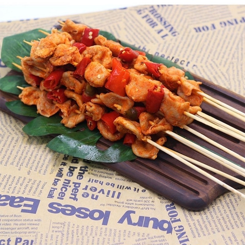 泡椒脆肚串20串包装红椒鸽肚调理腌制铁板烧烤食材商用冷冻半成品