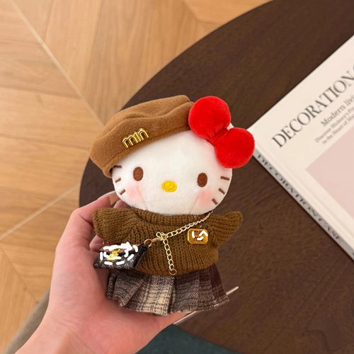 正版miu系Kt手提包女可爱迷你包潮流玩偶挂件包kitty钥匙扣