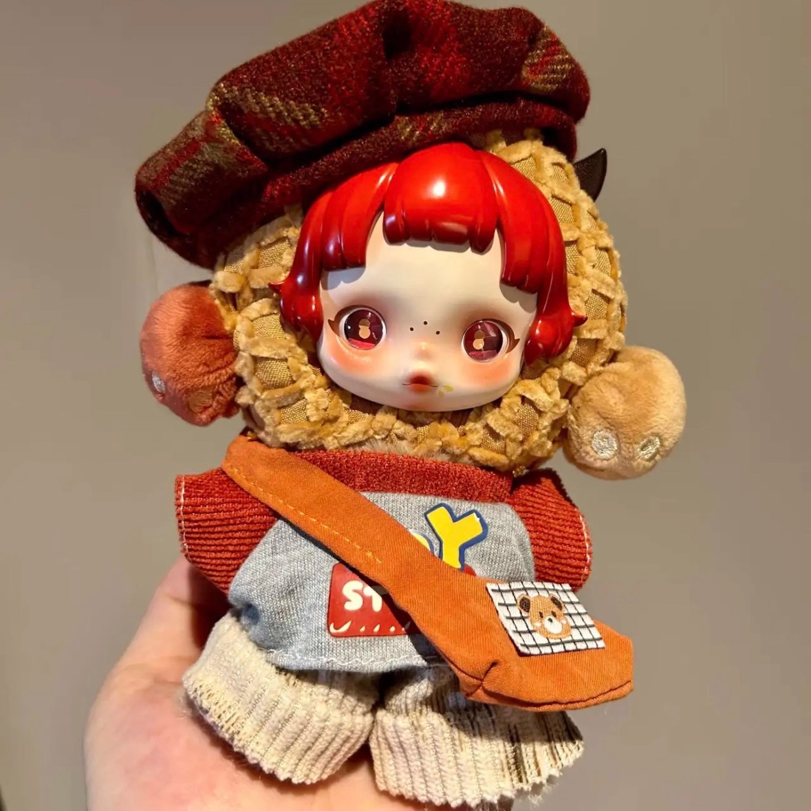 (不含娃)skullpanda花生恶作剧娃衣不眠剧场通用潮玩sp衣服