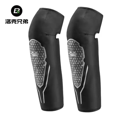 洛克兄弟摩托车护膝骑行腿套保暖防风男女户外电动车护腿骑士装备