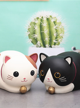 创意可爱喵喵酱音乐铃家居摆件