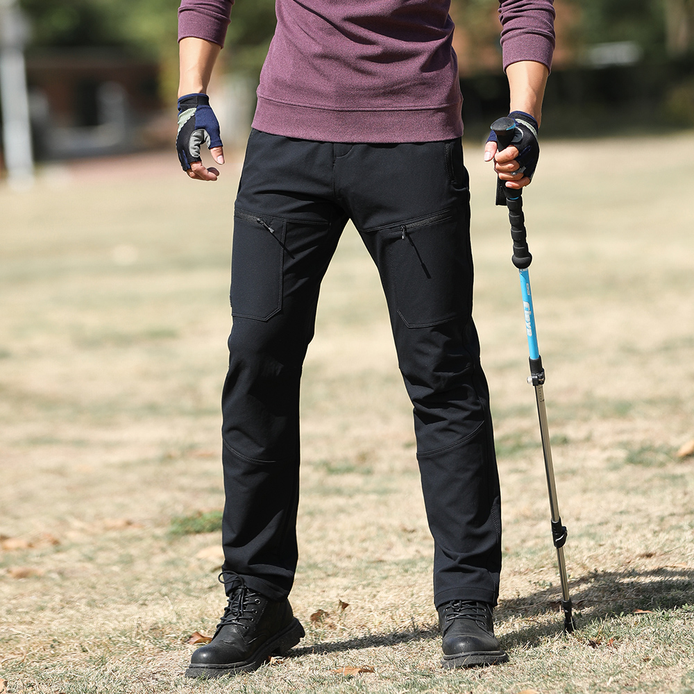 户外多袋中厚弹力冲锋裤