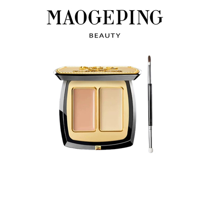 毛戈平雀斑新款双色遮瑕膏遮瑕提亮无痕遮盖泪沟黑眼圈橘色遮瑕