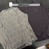 Nike耐克运动ADV男子羊毛混纺透气速干训练圆领长袖 跑步T恤FZ1126