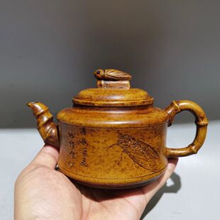 1968库存处理老一厂宜兴紫砂壶顾景舟纯全手工壶原矿柴烧紫砂壶
