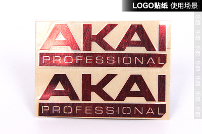 AKAI5000/4000S电吹管贴膜logo