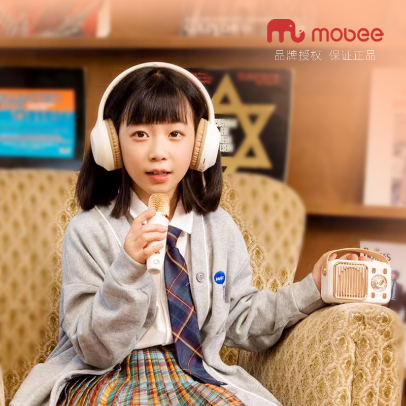 唱歌机卡拉OK克风话筒mobee玩具