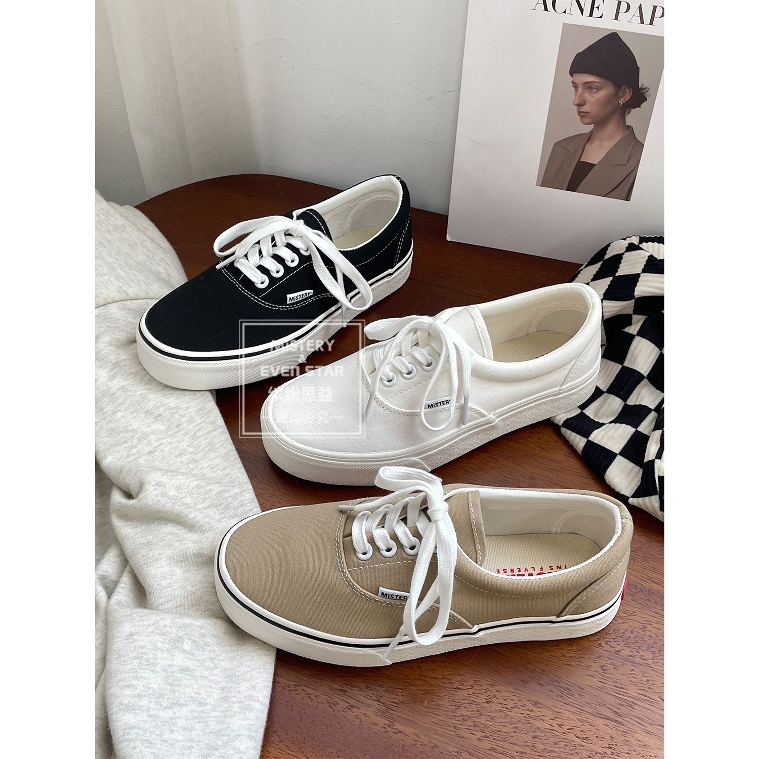 纯色2025年休闲大码帆布鞋女鞋41-43春夏韩版运动滑板鞋学生鞋子