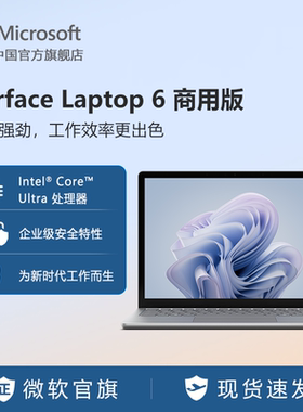 Microsoft/微软 Surface Laptop 6  触控屏笔记本电脑商用版