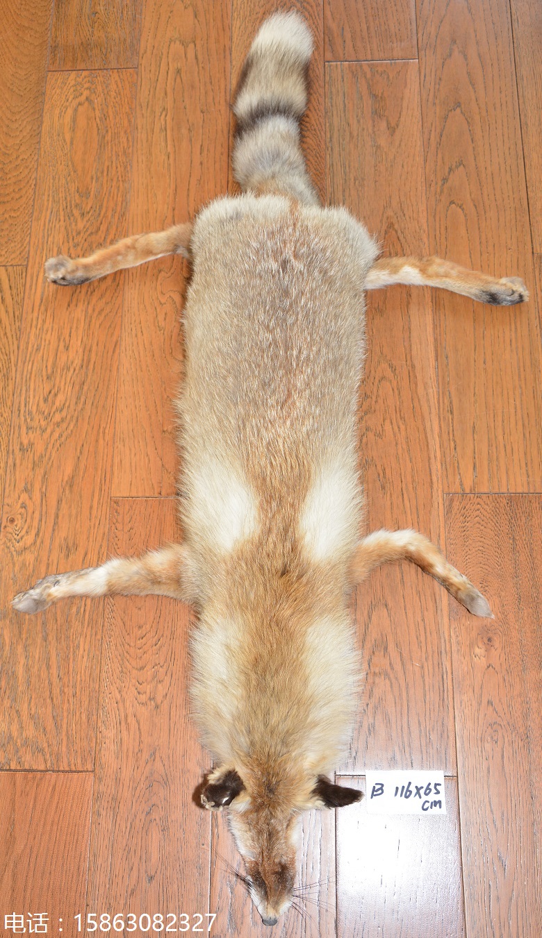 特大整张衣领服饰真皮草保暖披肩