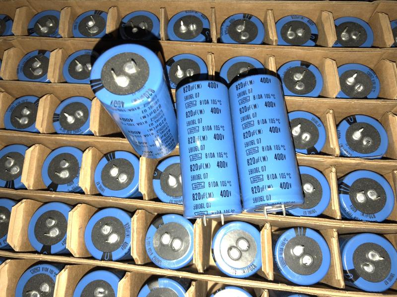 美国系列发烧高压滤波电解电容