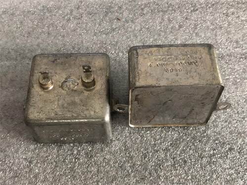 古董 美国AEROVOX 4UF 100V 405K 发烧胆机耦合油浸无极电容 - 封面