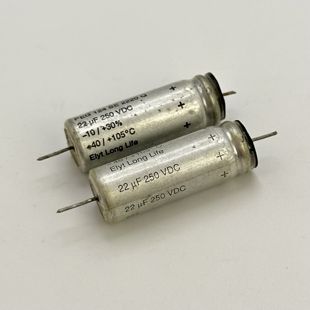 PEG124系列 RIFA 22UF 250V 发烧音频电解电容 拆机 长寿命 瑞典
