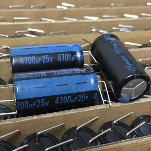 全新原盒 Jamicon 英国音乐传真 4700UF 25V 发烧滤波电解电容