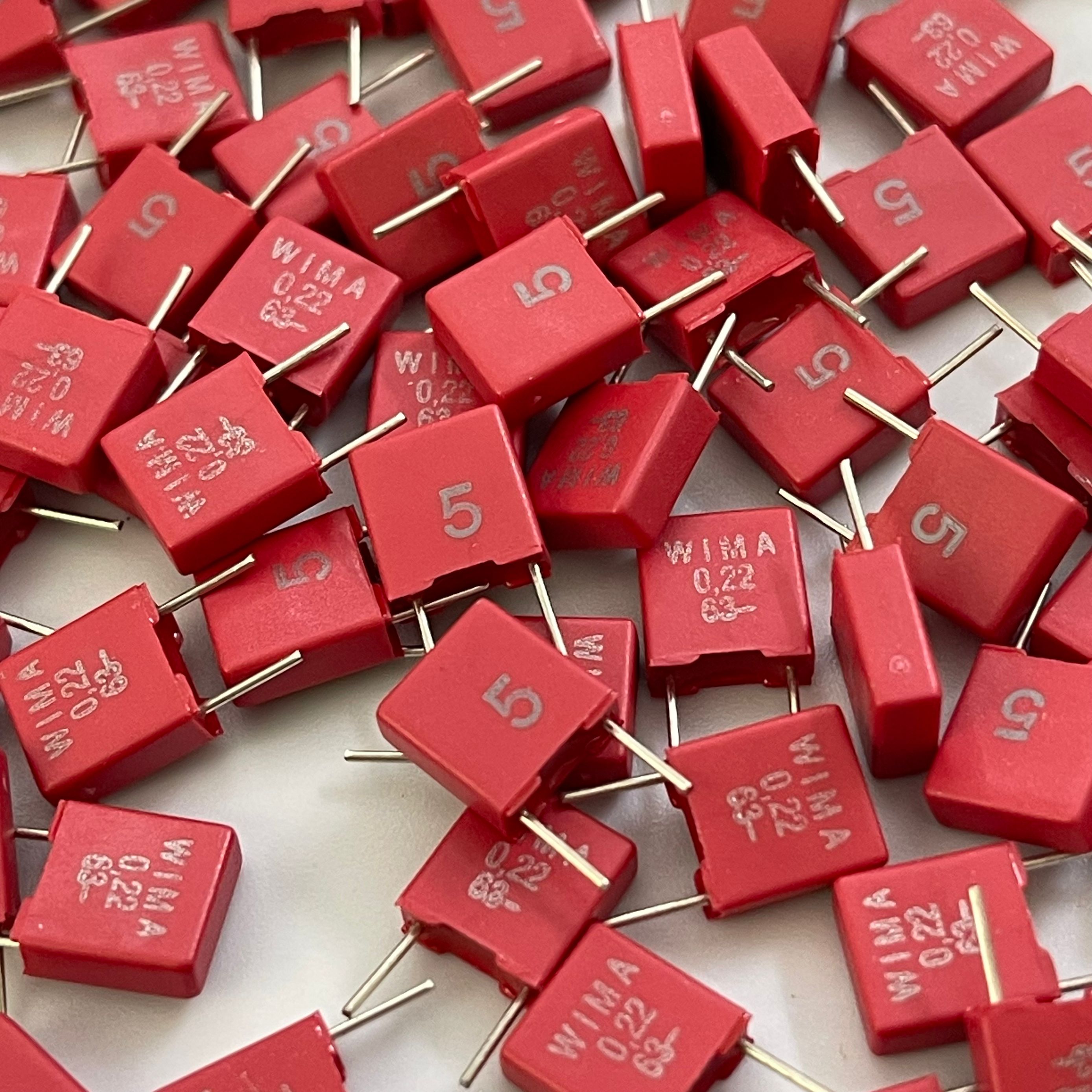 威马WIMA电容0.1uF0.22uf63v