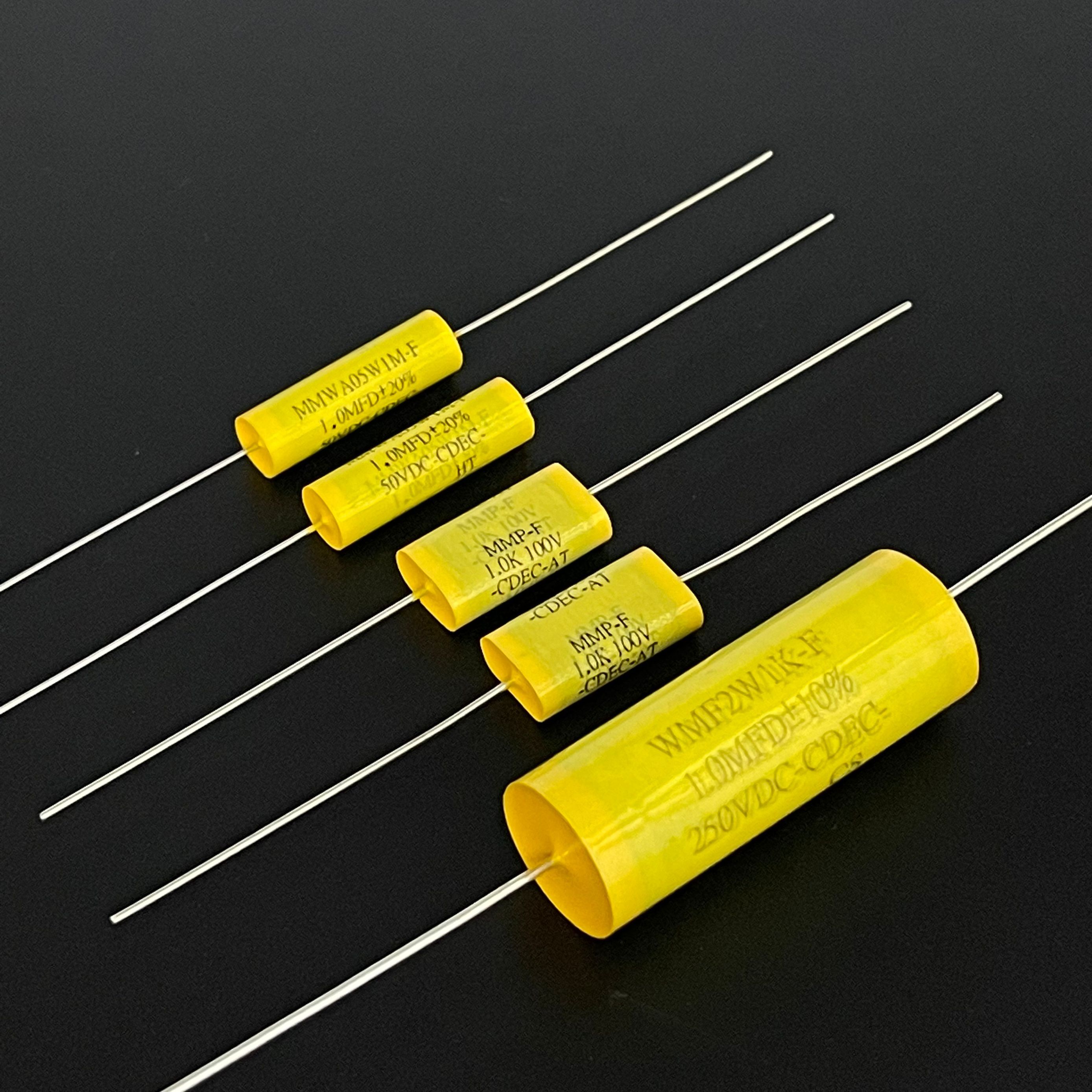 CDE电容器1UF50V100V250V