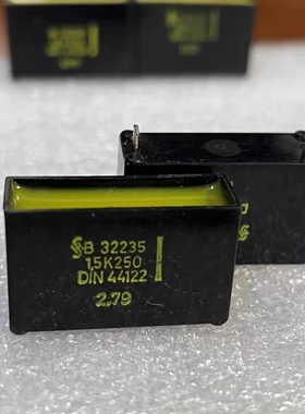 拆机德国西门子SIEMINS 1.5UF 250V B32235发烧分频耦合无极电容