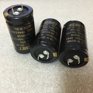 拆机美国KEMET基美 ALC10L 330UF 500V 发烧胆机高压滤波电解电容