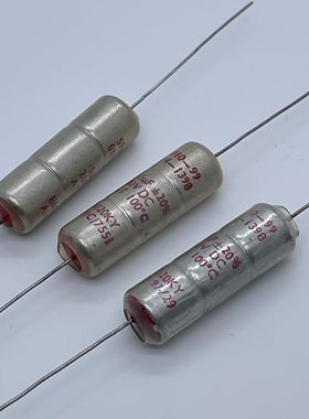 英国Hunts/AHC B6020K 200V 0.5UF代0.47UF 红字红头铜脚耦合电容