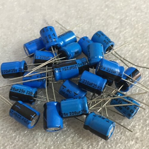 全新荷兰 飞利浦 BC 038系列 25V 220UF 发烧音频电解电容