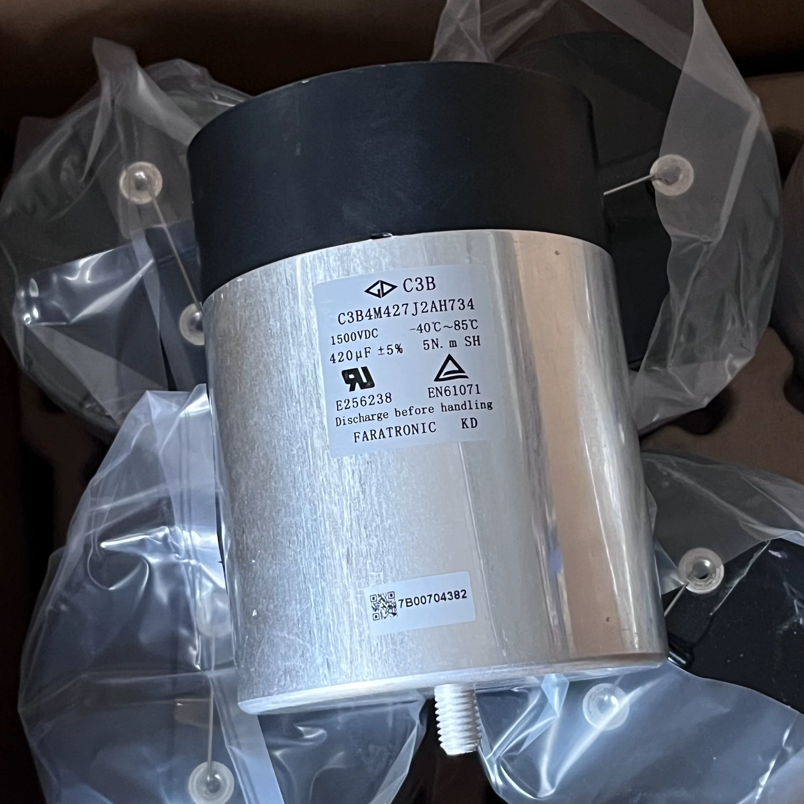 420UF1500V电流高压滤波电容