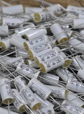 全新原装 VISHAY 0.1UF 253VAC  400V MKT 铜脚无极电容 耦合电容