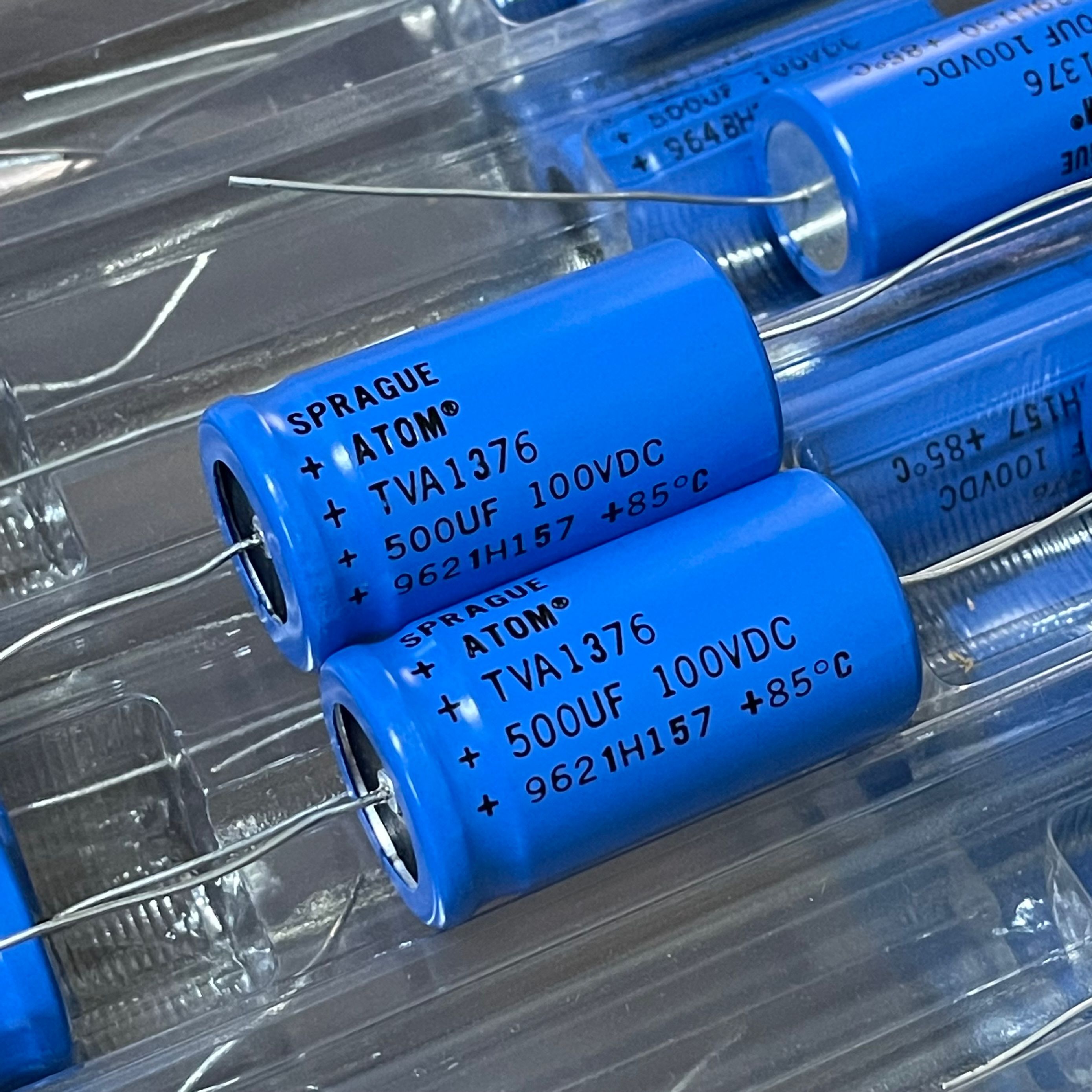 思碧SPRAGUE TVA1376 阿木童/ATOM 500UF 100V 胆机滤波电解电容