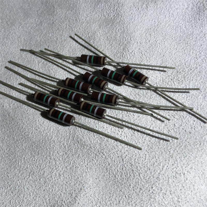 全新美国古董AB电阻 1/2W 1兆 1MR碳膜碳芯发烧音频耦合电阻_虎窝淘