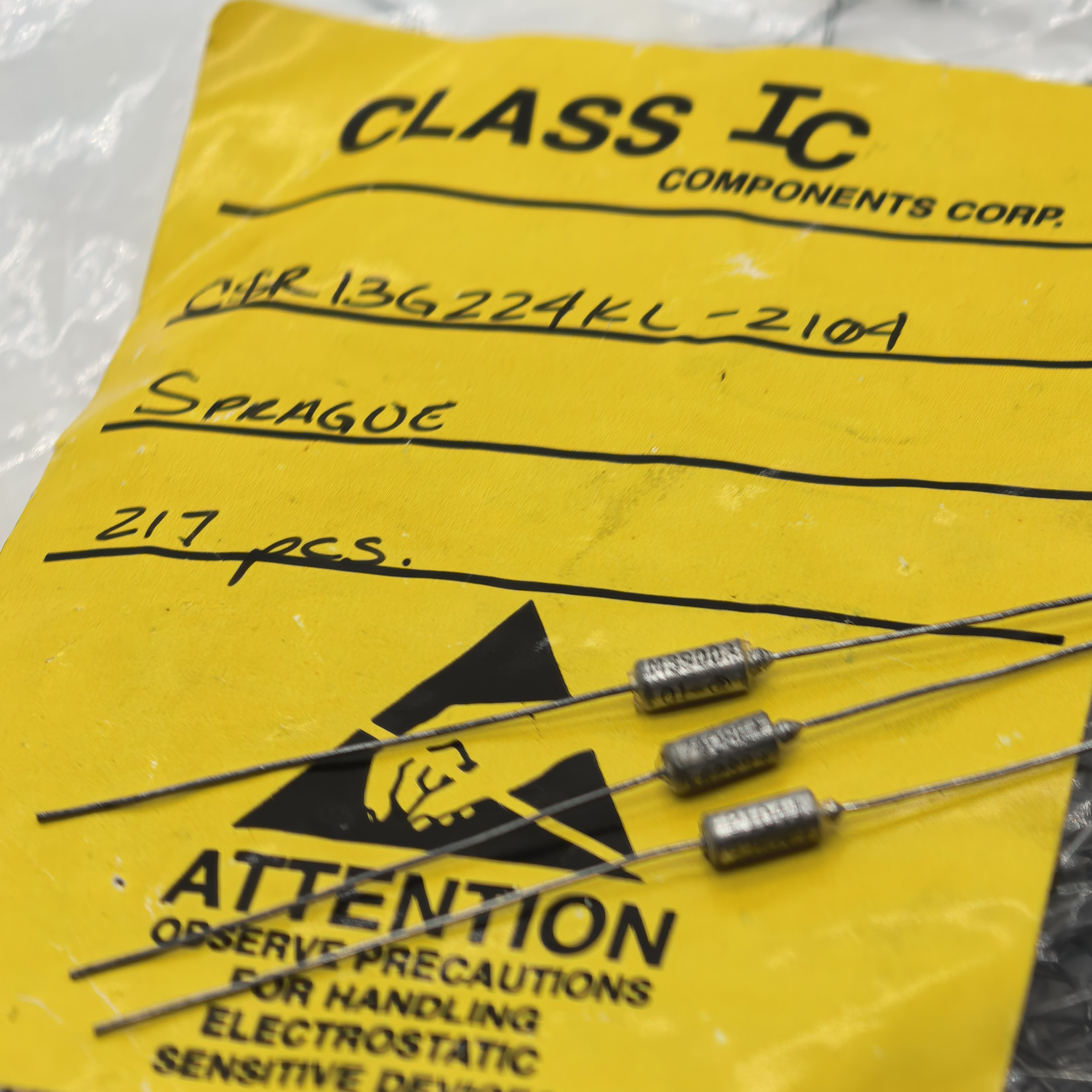 SPRAGUE0.22UF50VM39003电容