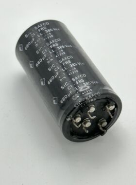 拆机法国 十月 SLC-SAFCO 680UF 385V 发烧胆机高压滤波电解电容