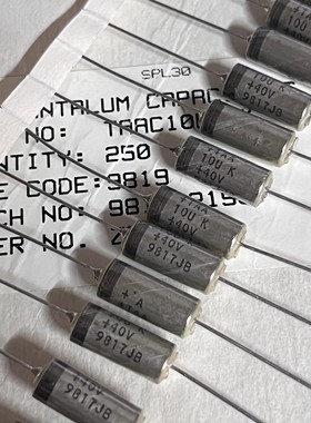 全新美国 AVX TAAC10K40K 106K 10UF 40V 音频 钽电容 钽电解电容