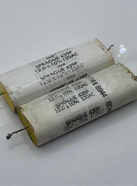 拆机 思碧 SPRAGUE 439P系 12UF120VAC 代 400V 分频耦合无极电容