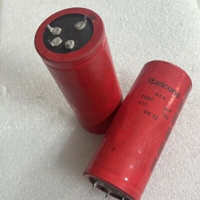 拆机 Itelcond艾特康 ACS 1360UF 450V 发烧胆机高压滤波电解电容
