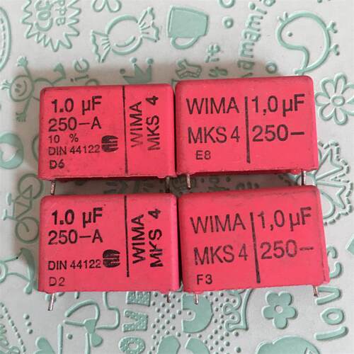 拆机 德国 WIMA 威马 mks4 1uf250v 发烧音频耦合无极薄膜电容