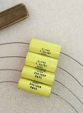 全新美国 ELPAC Z4A105K 400V 1UF 105 发烧分频器耦合无极电容