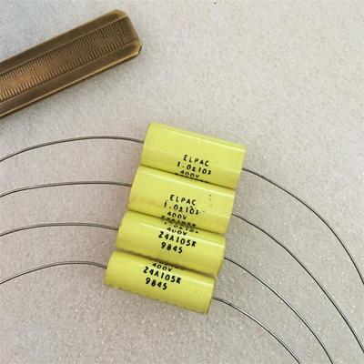 全新美国 ELPAC Z4A105K 400V 1UF 105 发烧分频器耦合无极电容