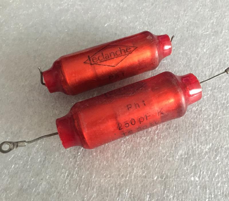 Leclanohe 冰岛 250PF TS 30KV TE40KV 发烧耦合轴向无极电容