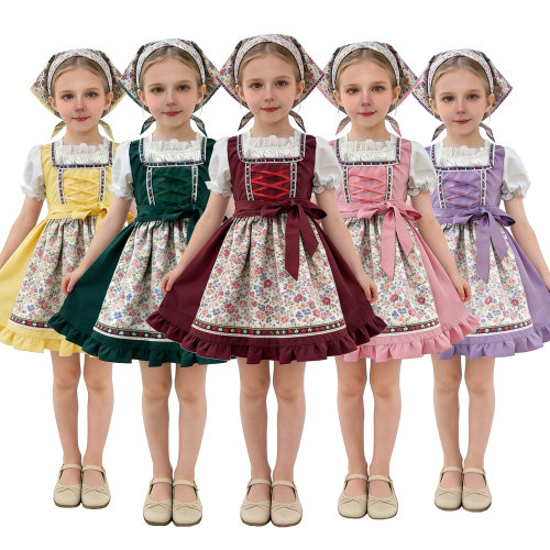 女童巴伐利亚女仆装Dirndl