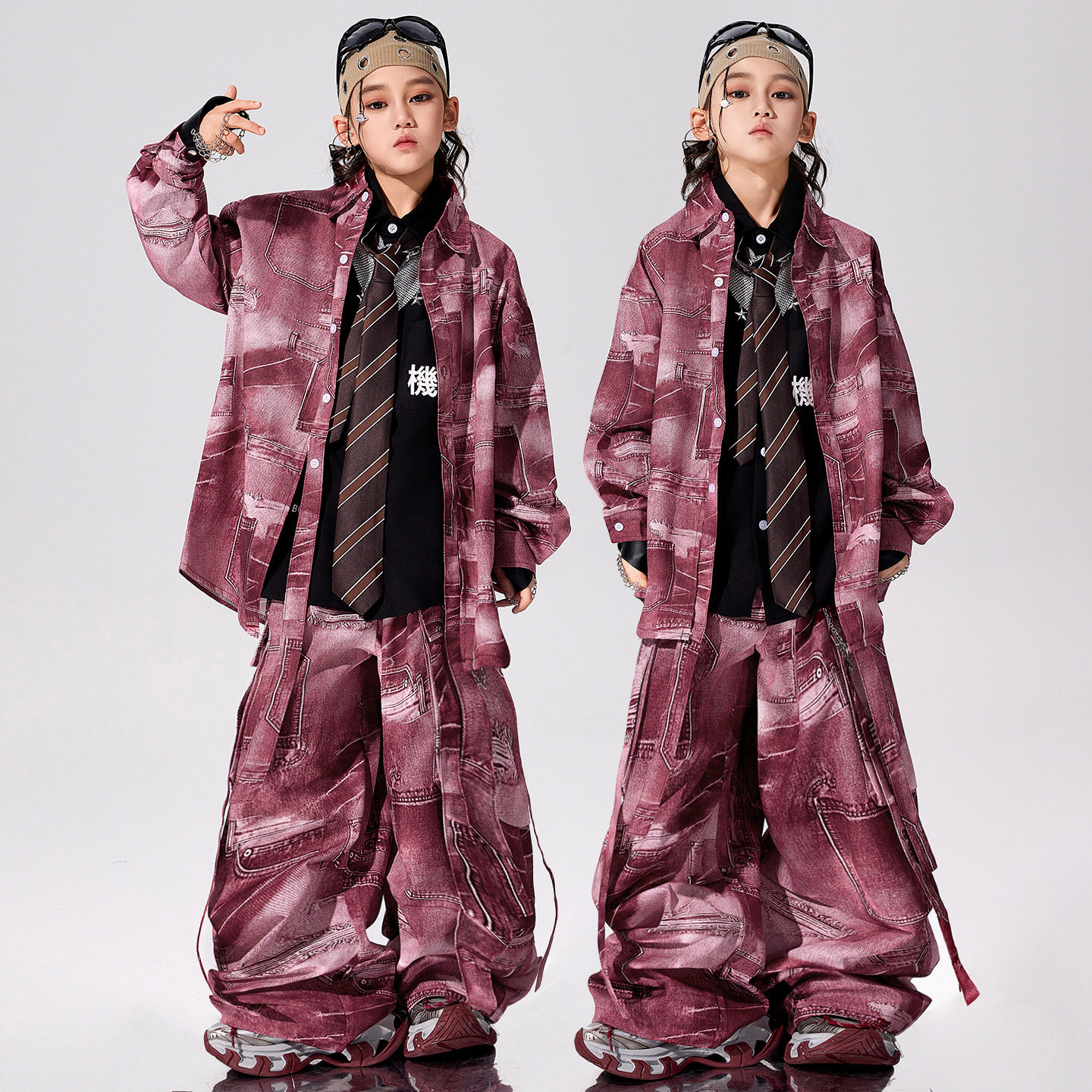 儿童街舞潮服男童嘻哈hiphop演出服少儿潮酷痞帅炸街架子鼓表演服,童装/婴儿装/亲子装,儿童演出服,淘宝优惠券,粉丝福利购,淘宝优惠卷